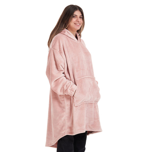 Snuggs Blanket Hoodie Dusty Rose